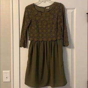 Olive dress